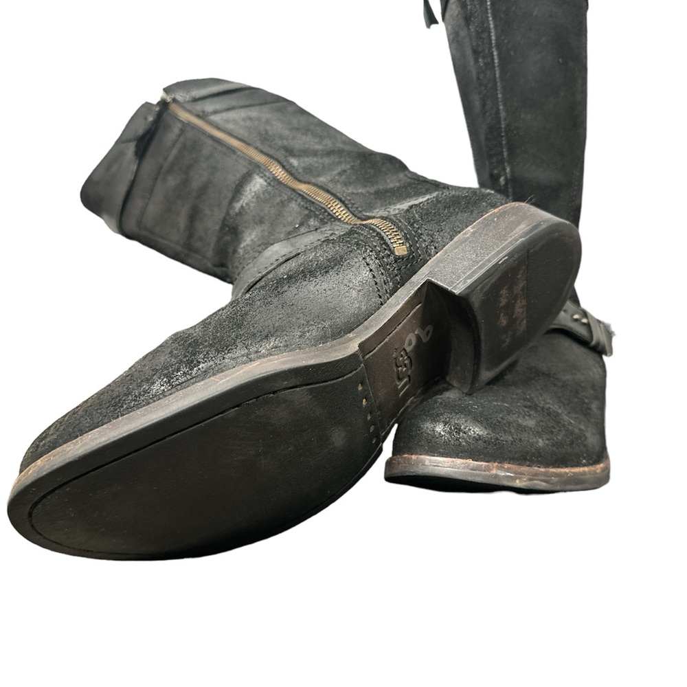 UGG Tall Black Boots Dayle Rider - Picture 9 of 11
